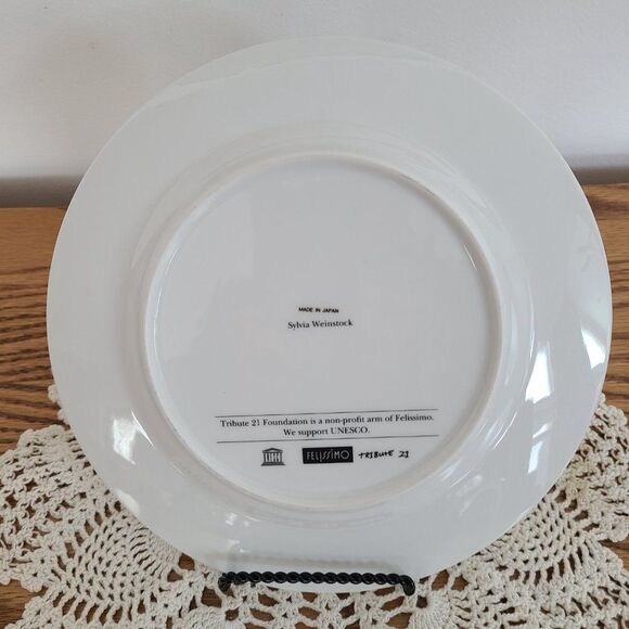 Sylvia Weinstock Felissimo Dessert Hors D'Oeuvres Cake Plate Make It Sweet - Picture 13 of 16